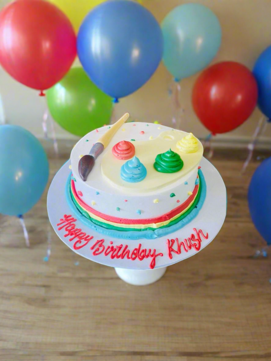 Paint Palette Cake