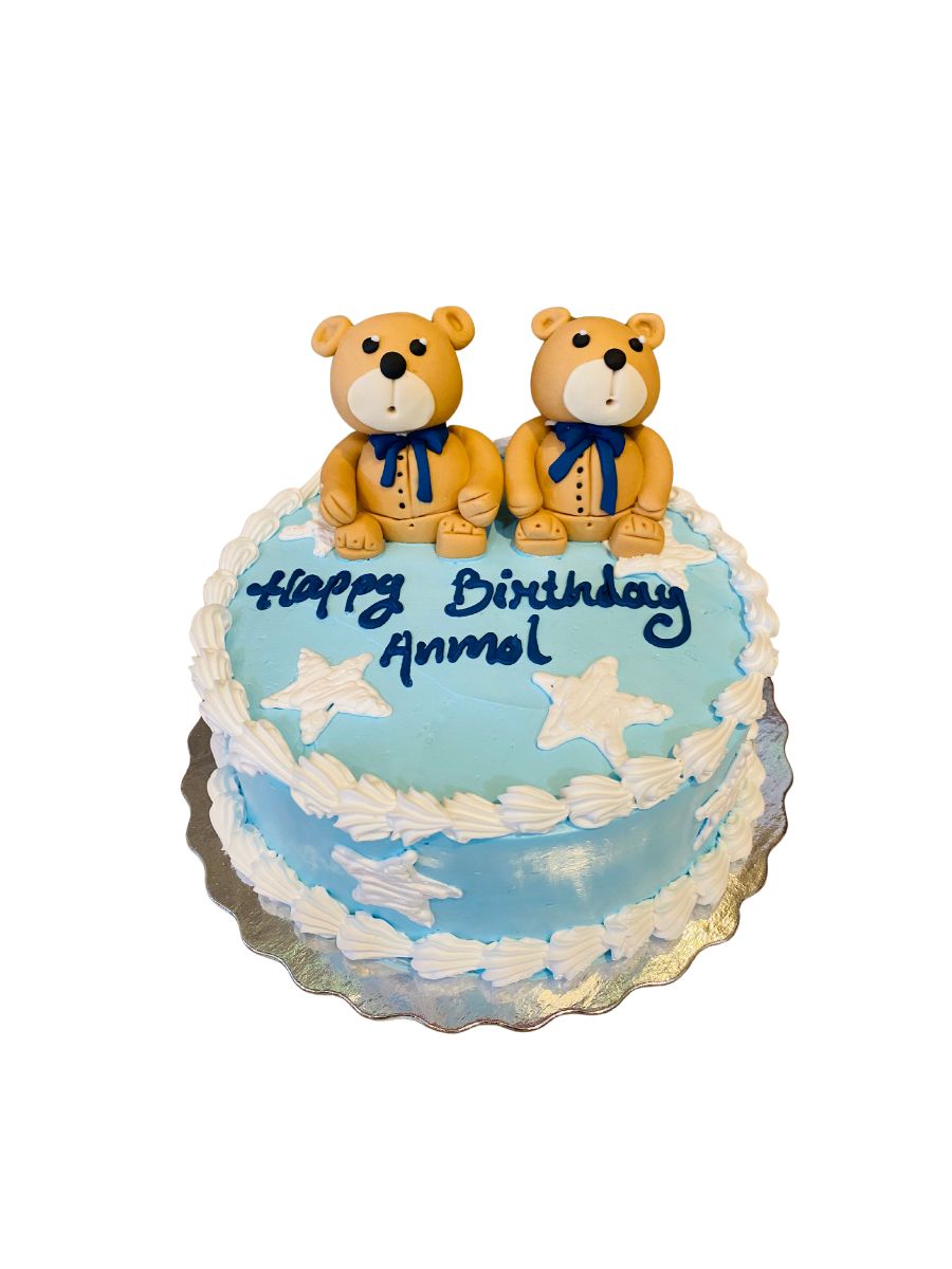 Teddy Bear Birthday Cake