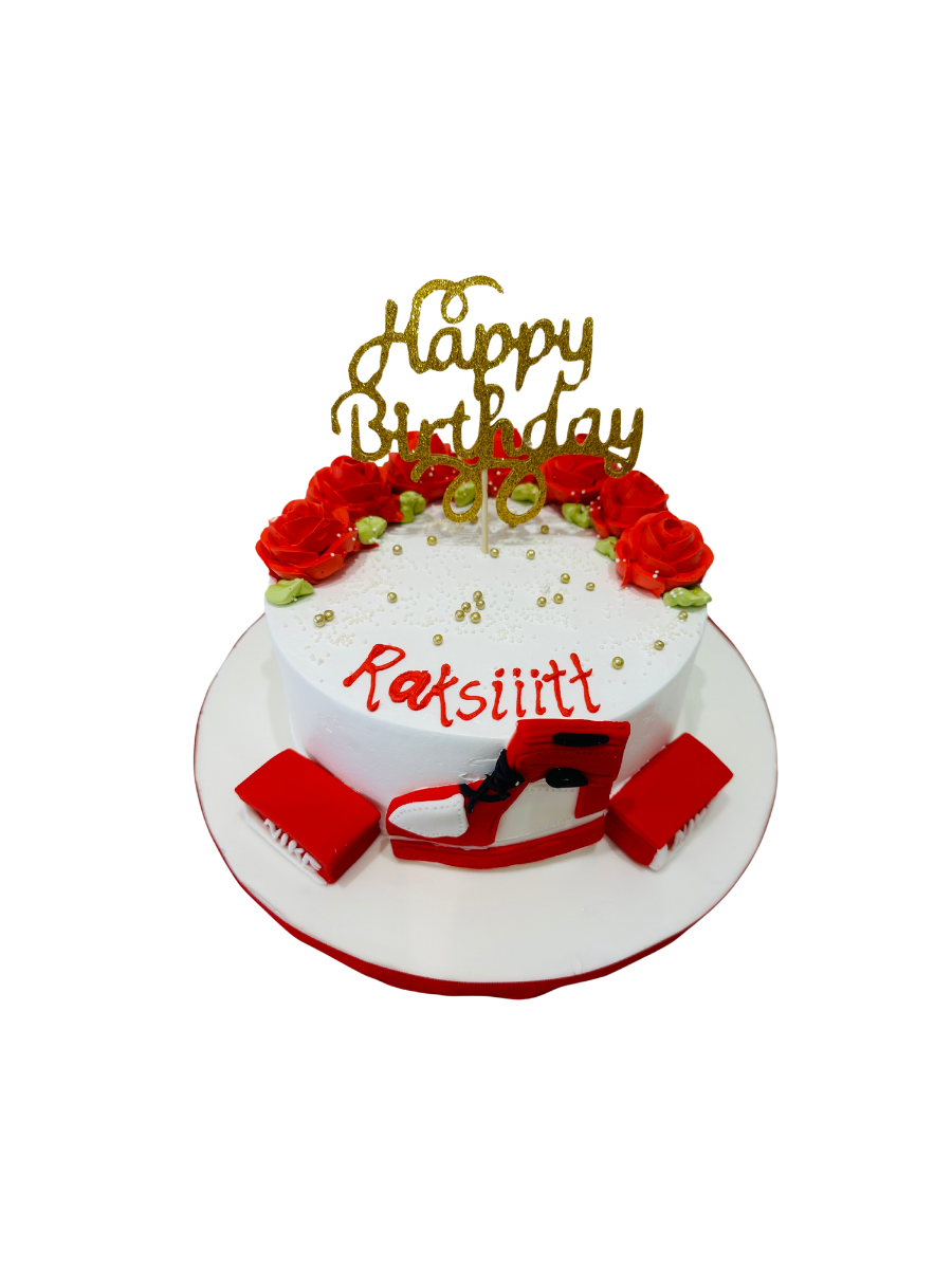 Red Jordan Cake