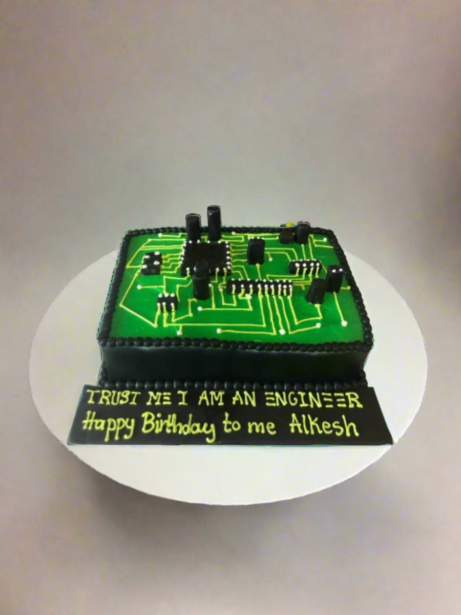 Engineer Birthday Cake
