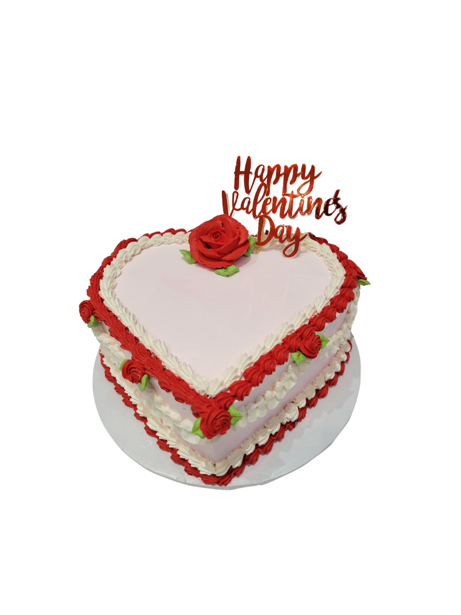 Scarlett Valentine Heart Cake