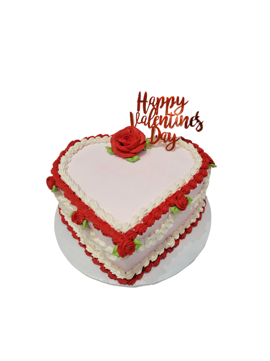 Scarlett Valentine Heart Cake