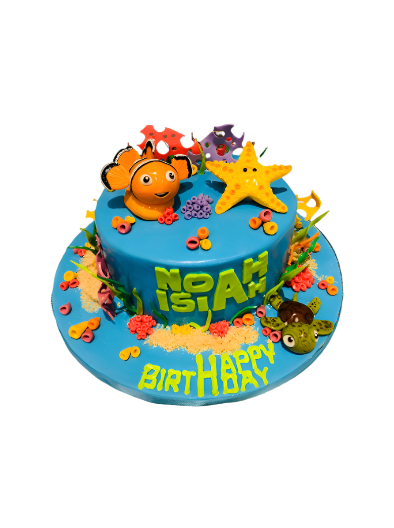 Nemo Fondant Cake