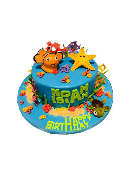 Nemo Fondant Cake