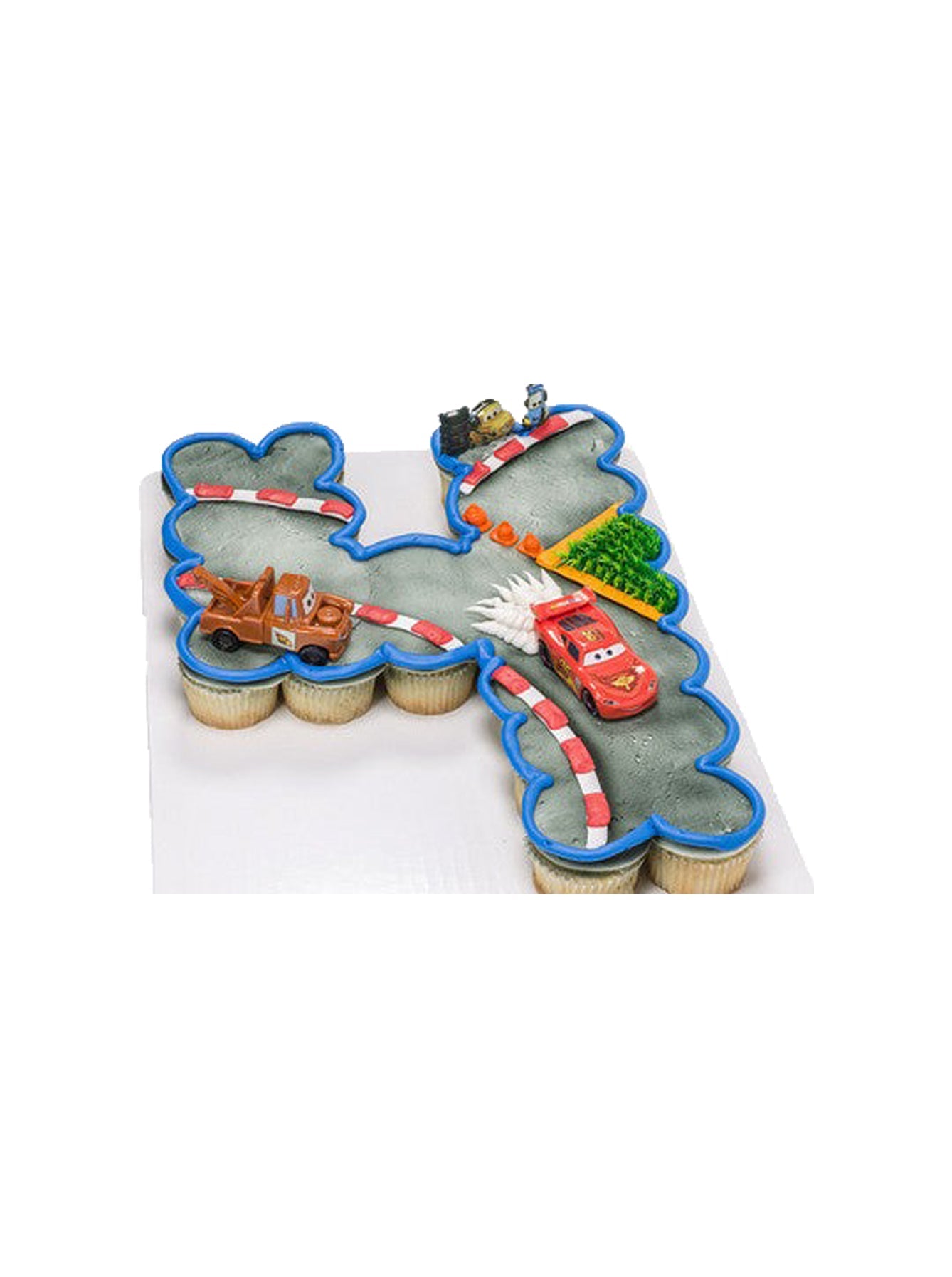 4Th Birthday Cars 2 World Grand Prix Cupcakes