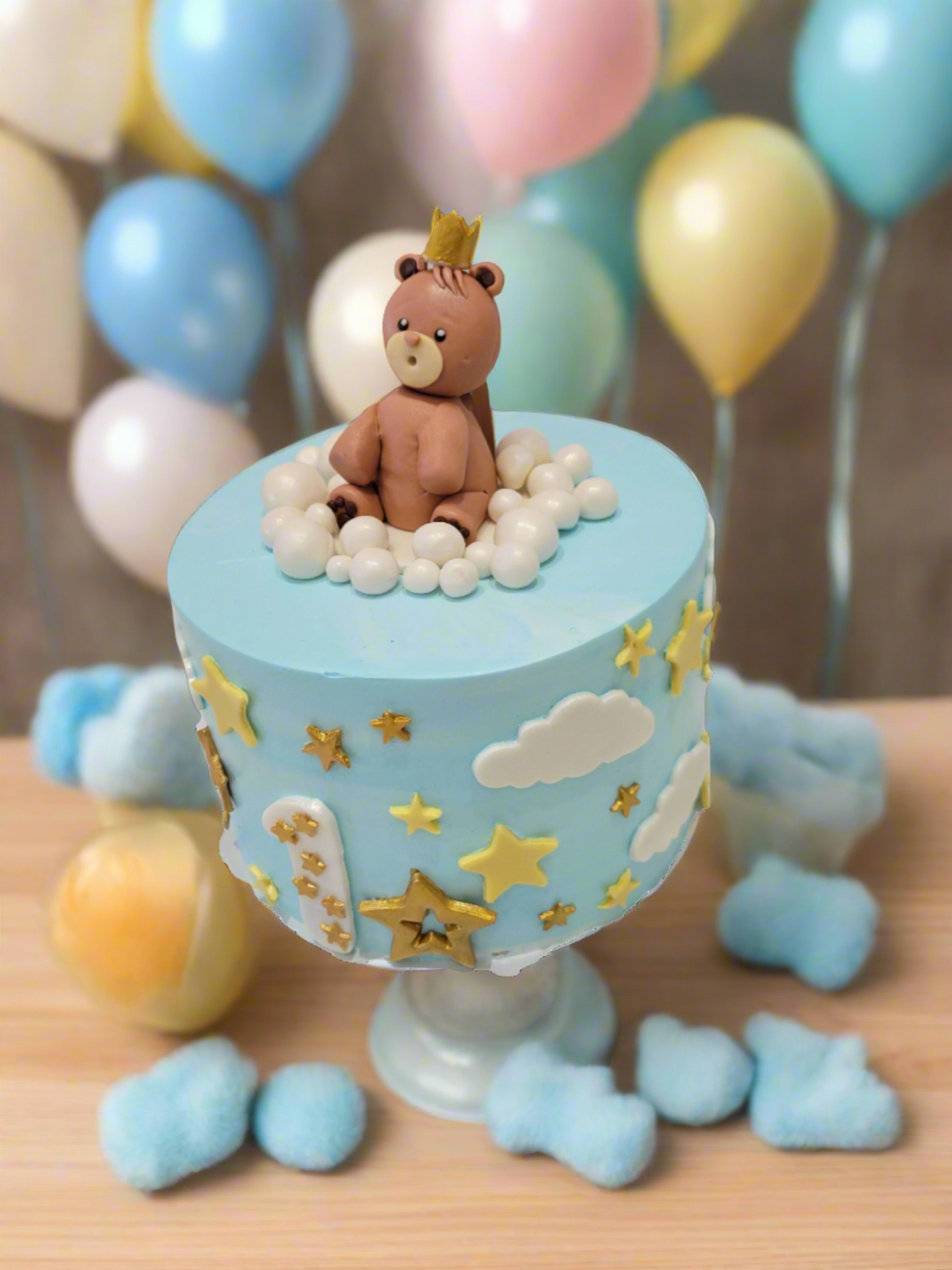 Vedaant Teddy Birthday Cake