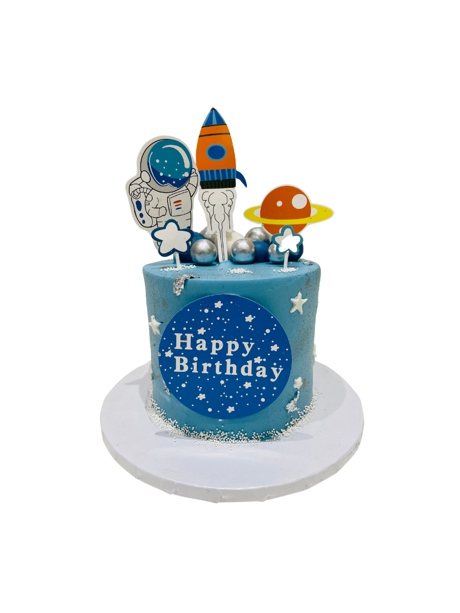 Galaxy Cream Cake