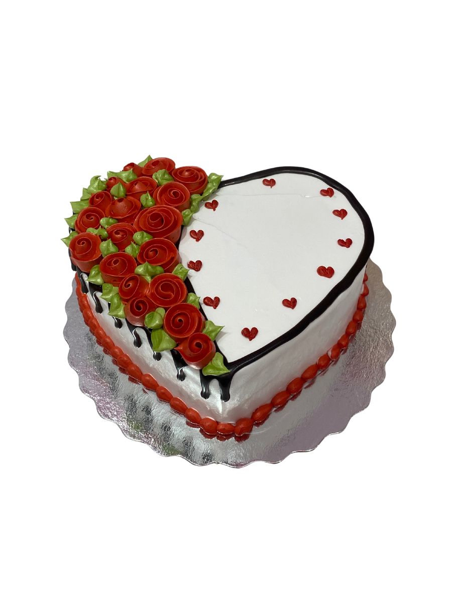 Rose Valentine Cake
