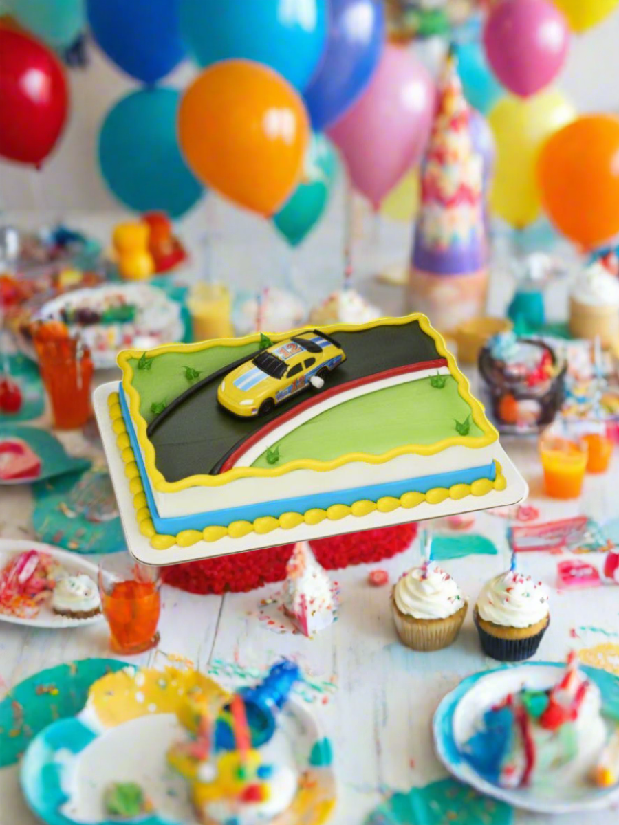 Cars- Friday Night Speedway Cake