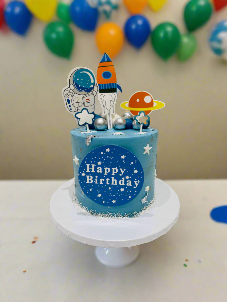 Galaxy Cream Cake