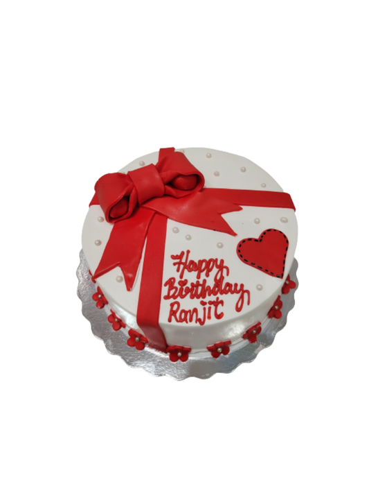 Ranjit Bow Birthday Cake
