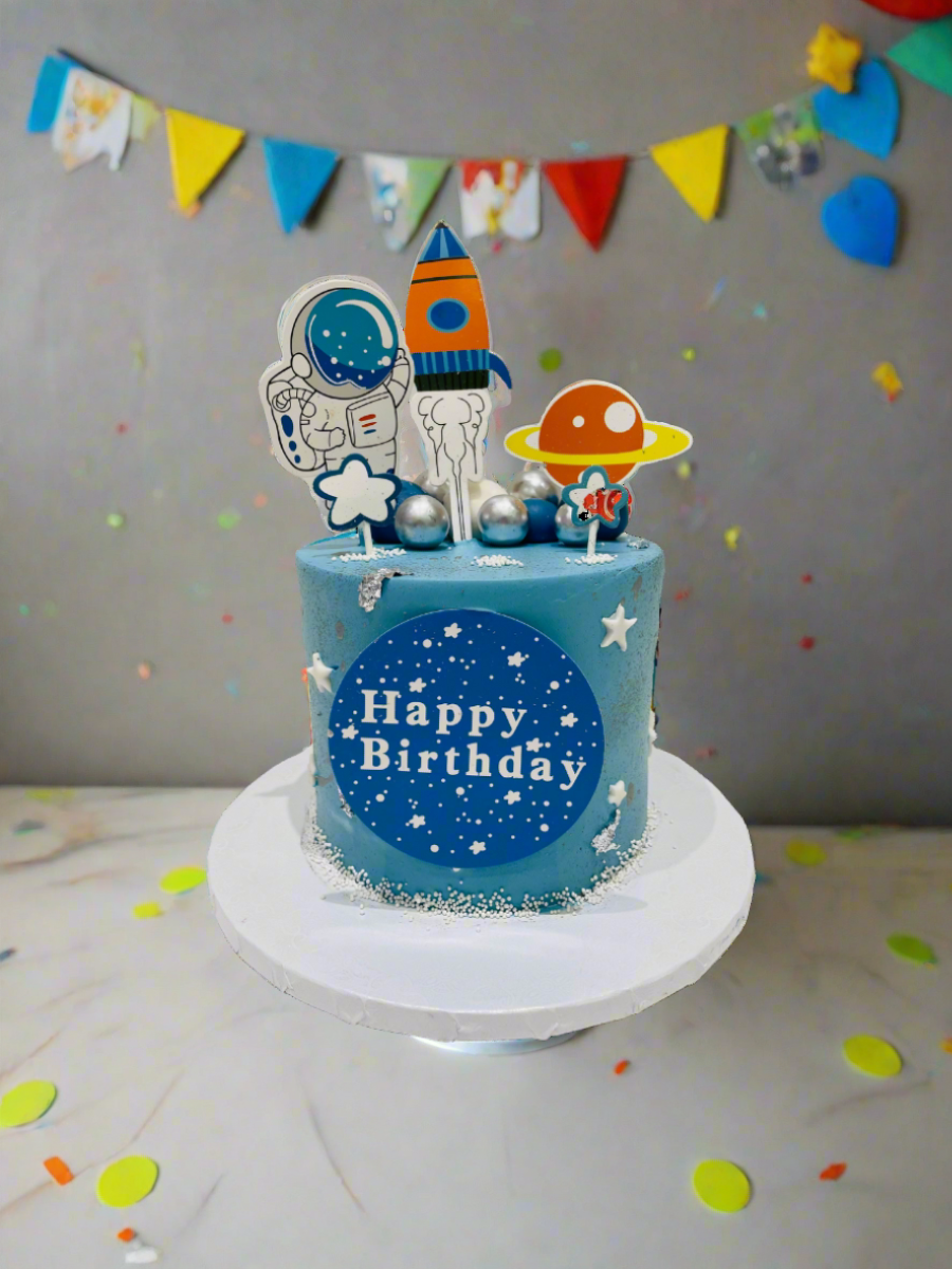 Galaxy Cream Cake