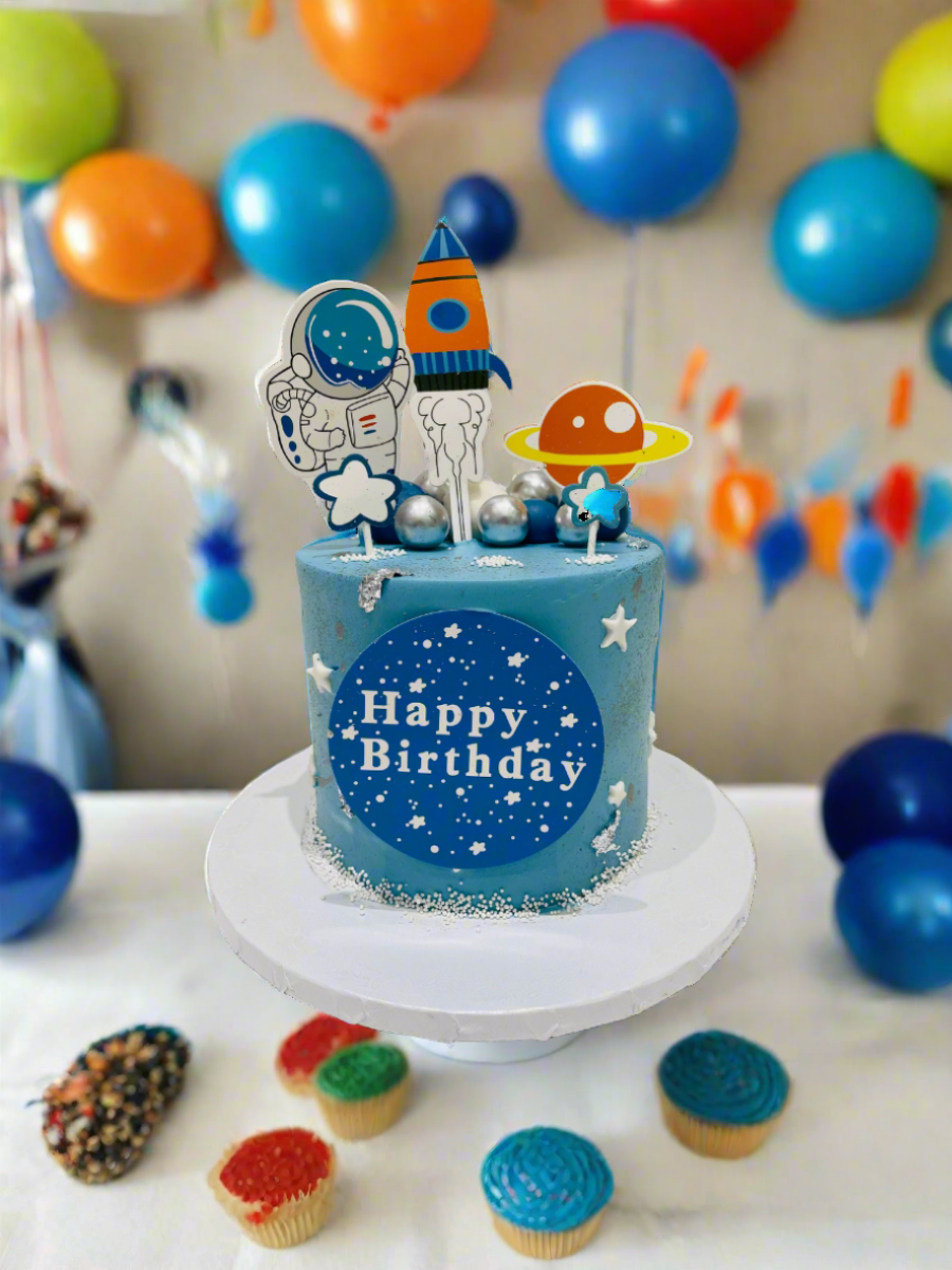 Galaxy Cream Cake