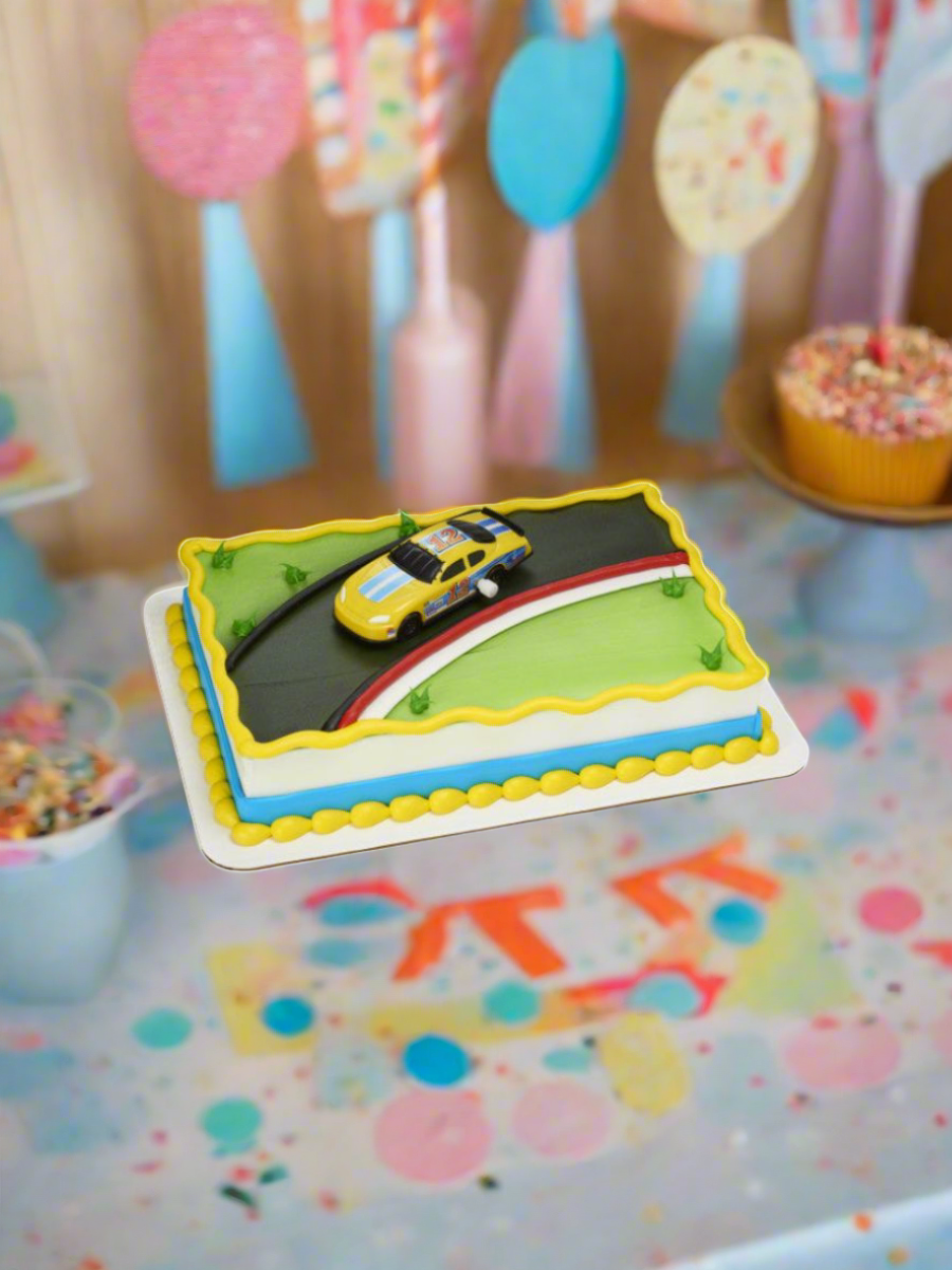 Cars- Friday Night Speedway Cake
