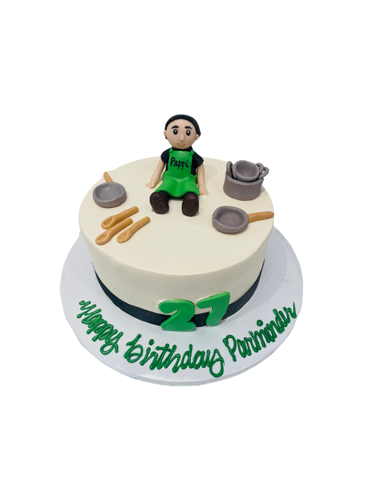 Parminder Chef Cream Cake