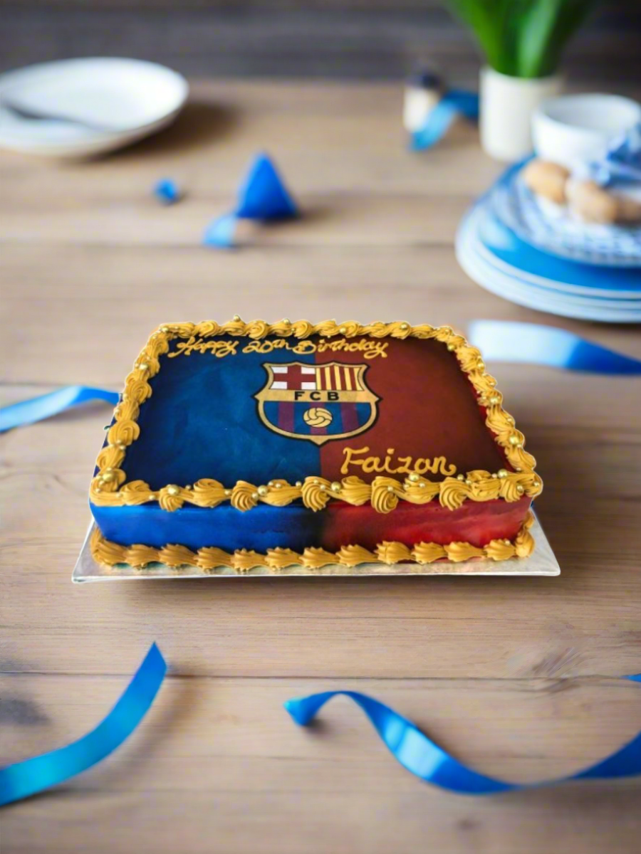 Fcb Photo Cake