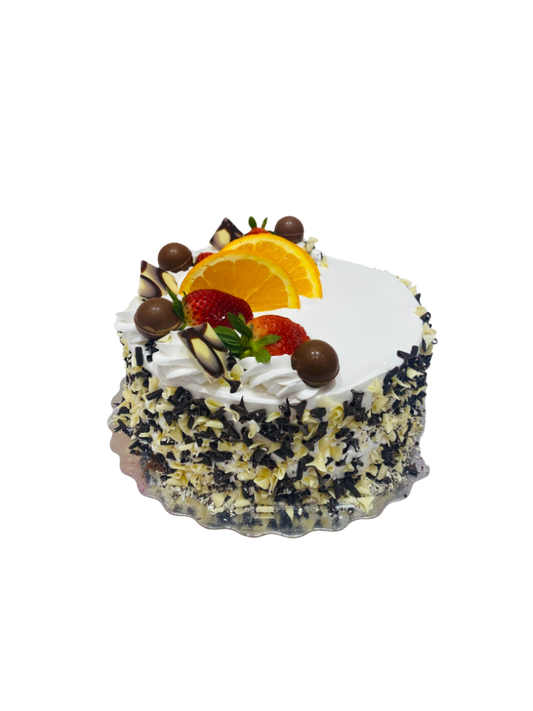 Dave Fruit Birthday Cake