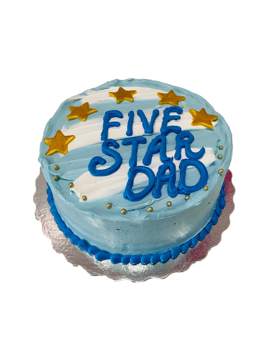 Five Star Dad Cake