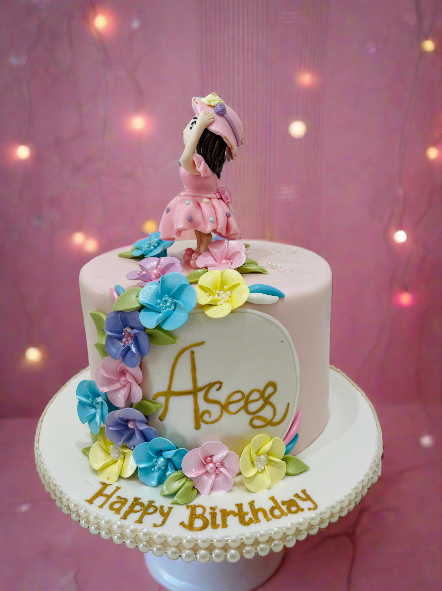 Asees Doll Fondant Cake