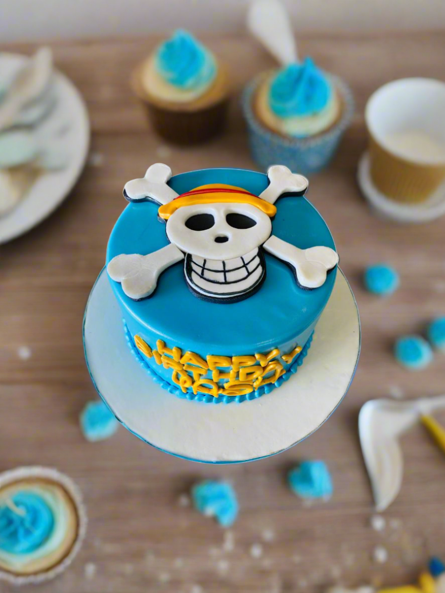 Pirate Fondant Cake
