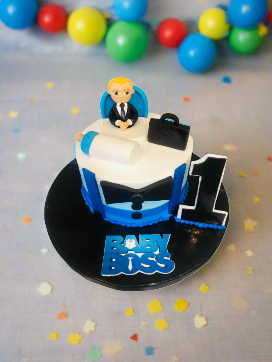 Boss Baby Cream Cake