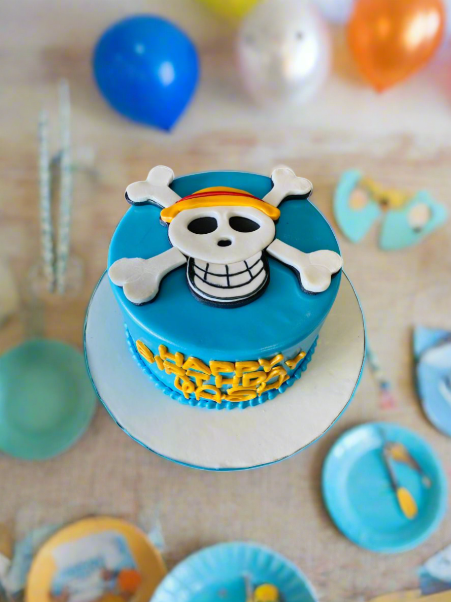 Pirate Fondant Cake