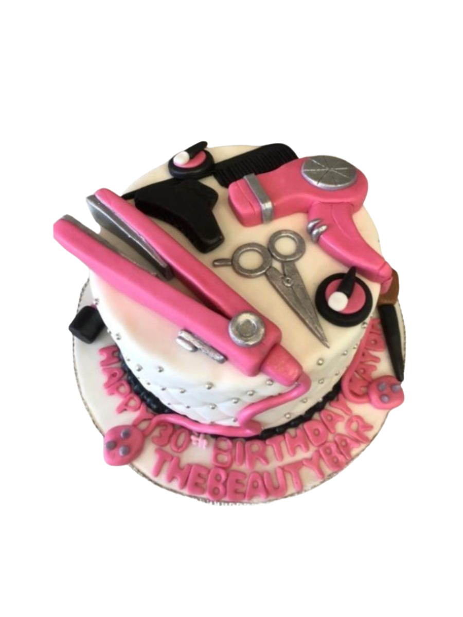 Kayda Hairdresser Birthday Cake