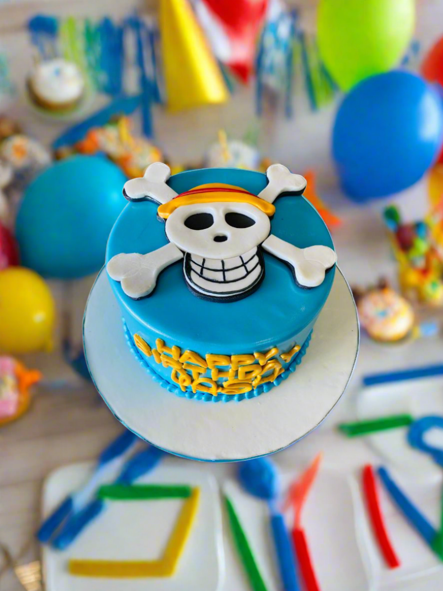 Pirate Fondant Cake