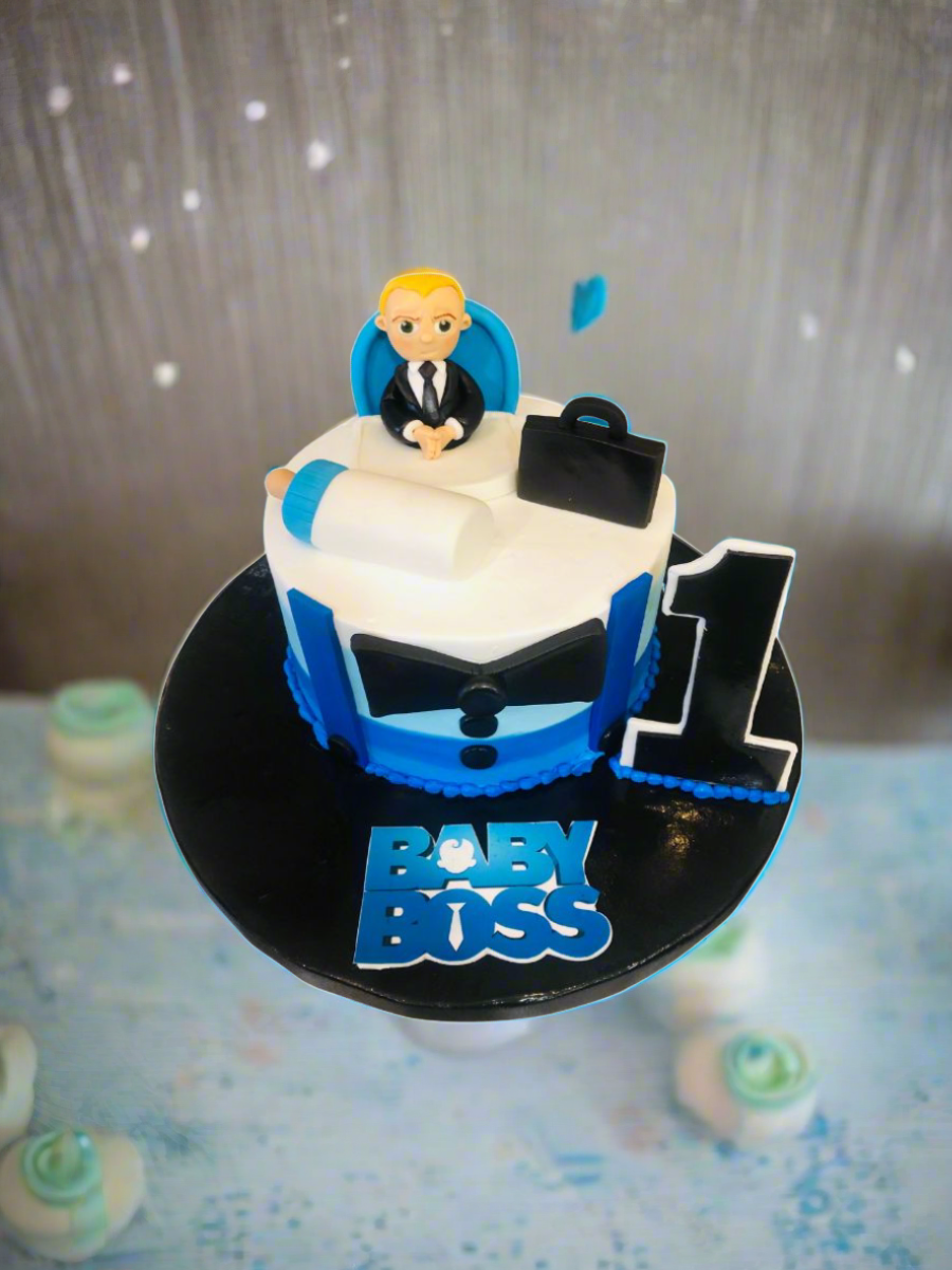 Boss Baby Cream Cake