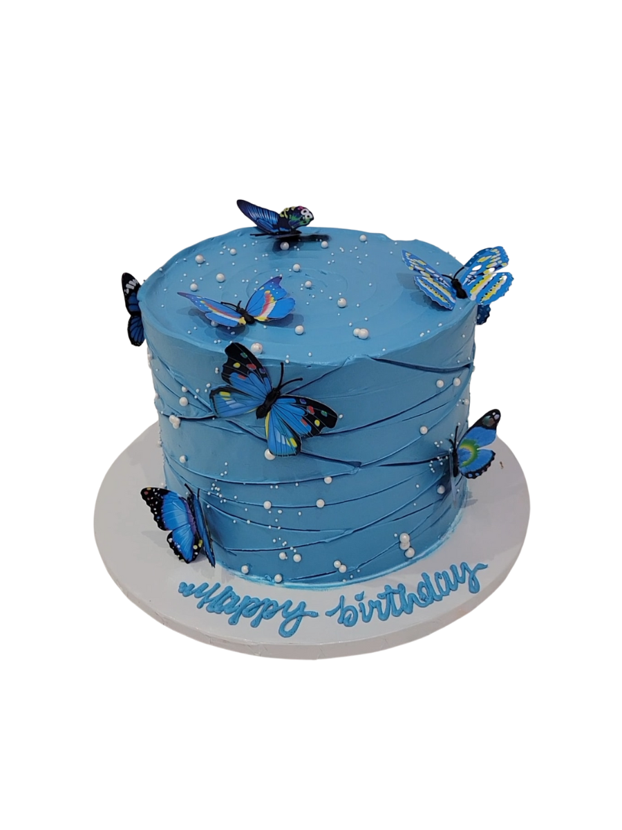Benjamin Butterfly Birthday Cake