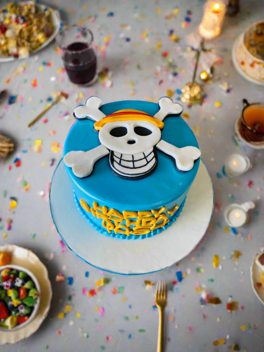 Pirate Fondant Cake