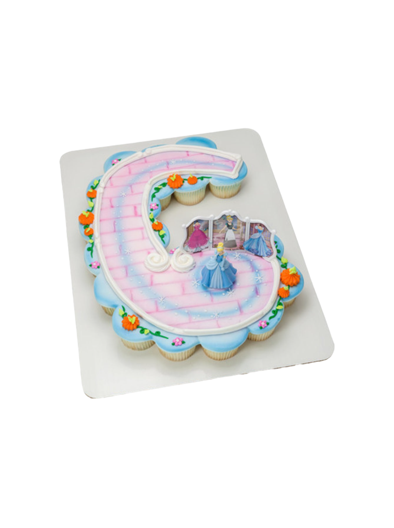 6Th Birthday Cinderella Transform Cupcakes