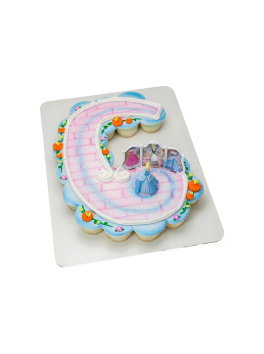6Th Birthday Cinderella Transform Cupcakes