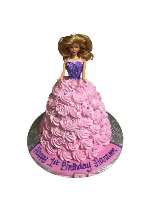 Harnoor Barbie Doll Cake