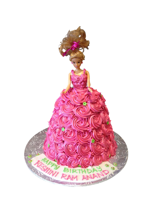 Keshini Barbie Doll Cake