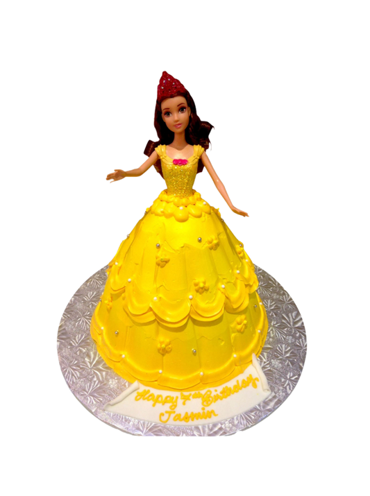 Jasmin Barbie Doll Cake