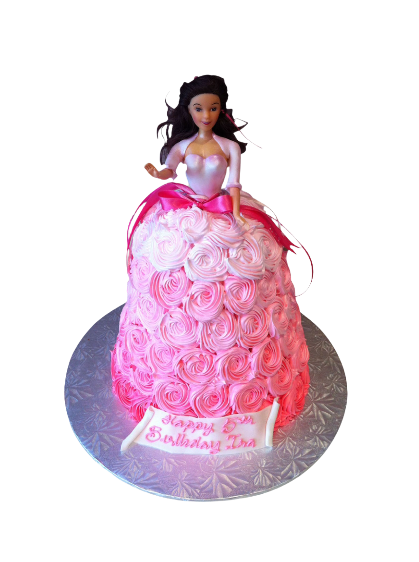 Ira Barbie Doll Cake