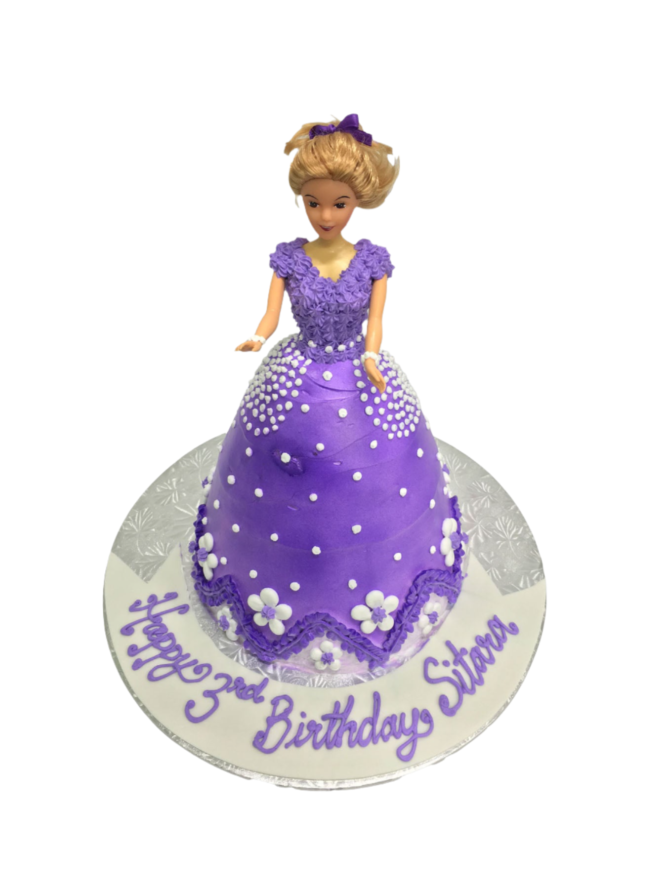 Sitara Barbie Doll Cake