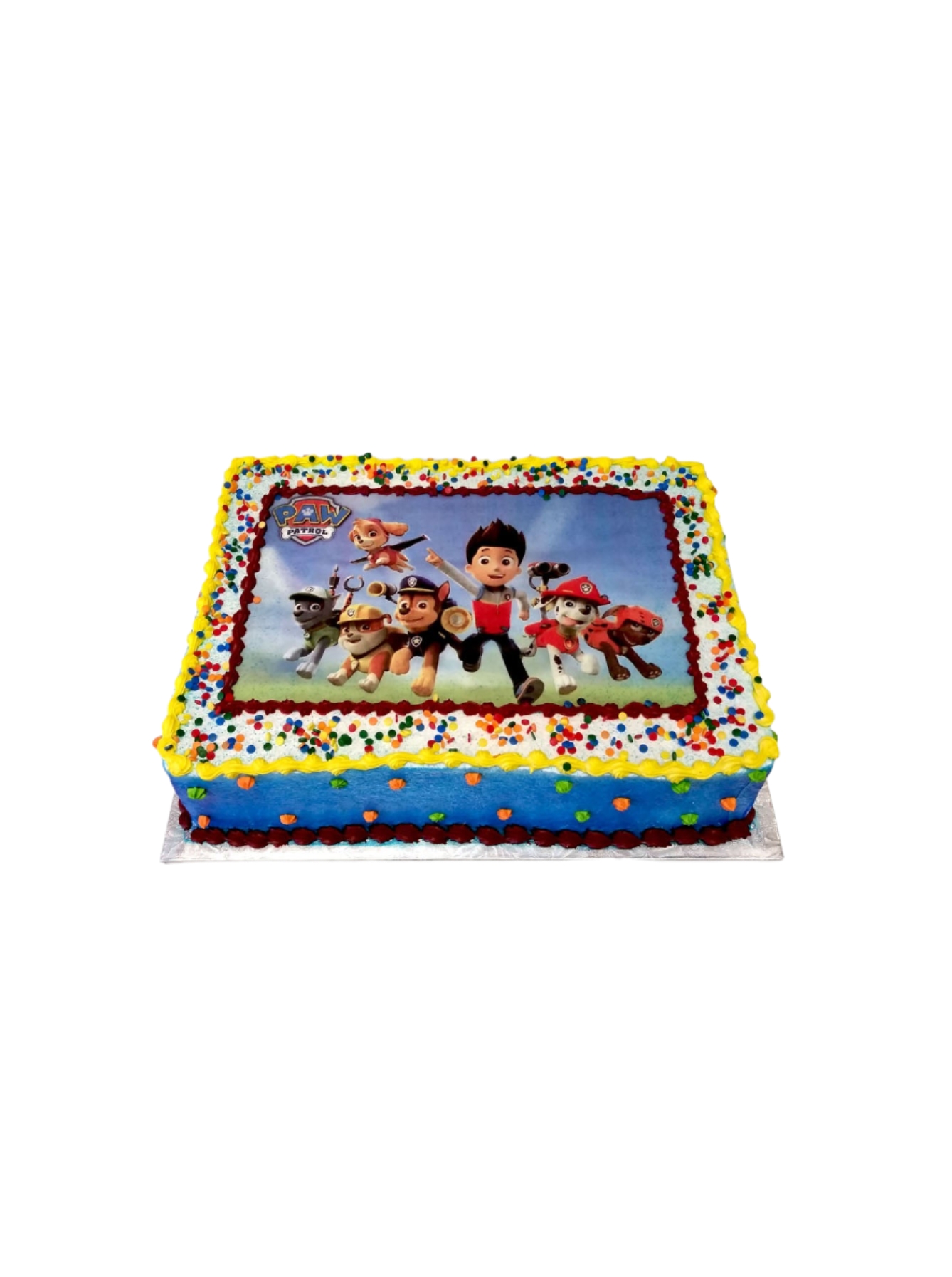 Paw Patrol Photo Cake