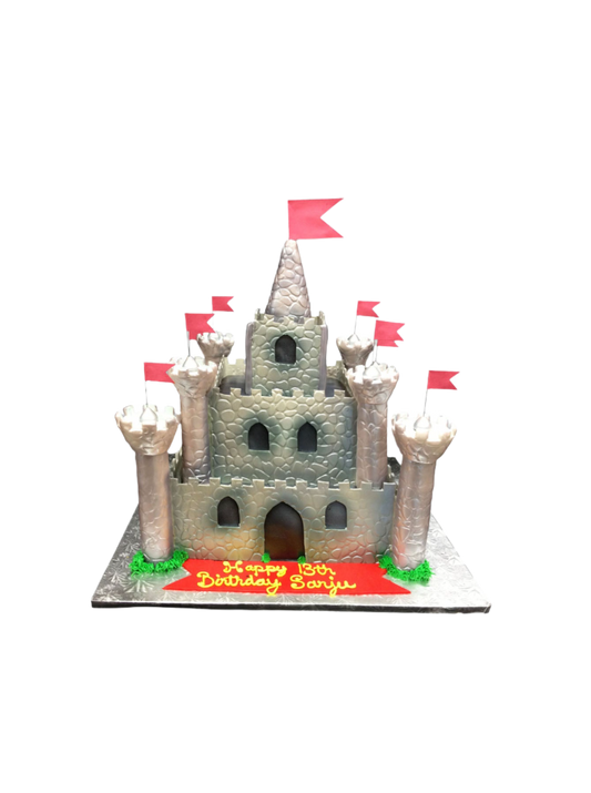 Sanju Castle Cake