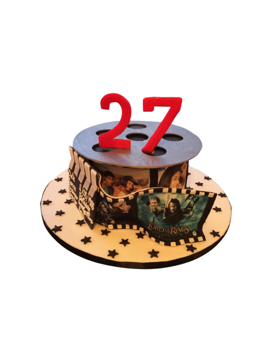 Film Theme Fondant Cake