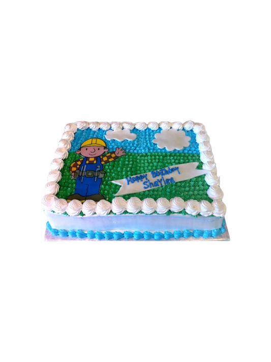 Bob The Builder Cake