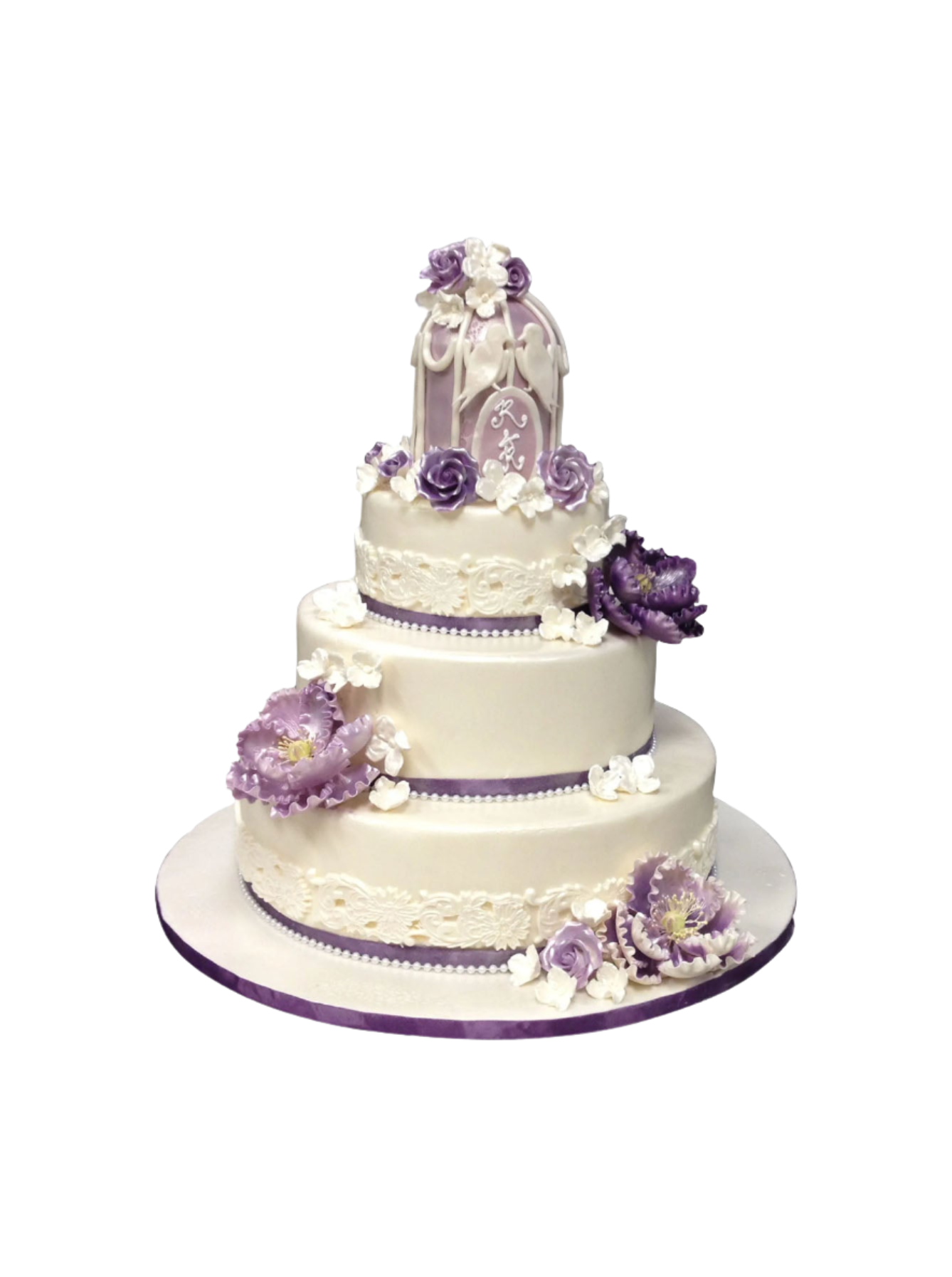 Charlotte Wedding Cake