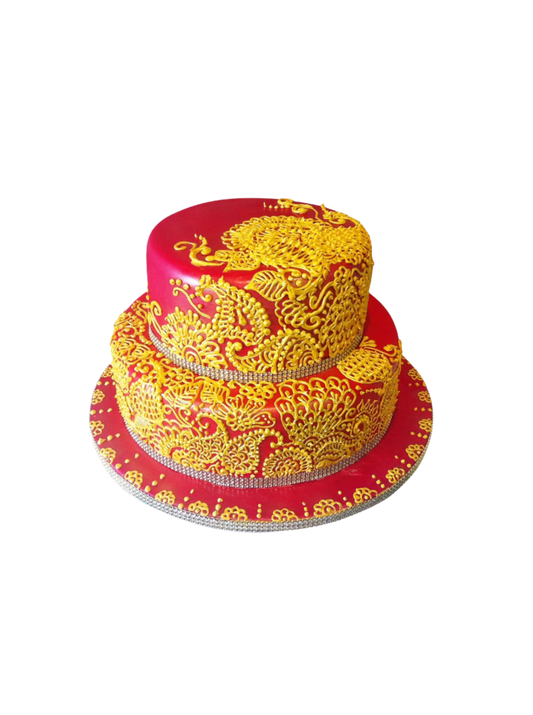 Zelda Henna Wedding Cake