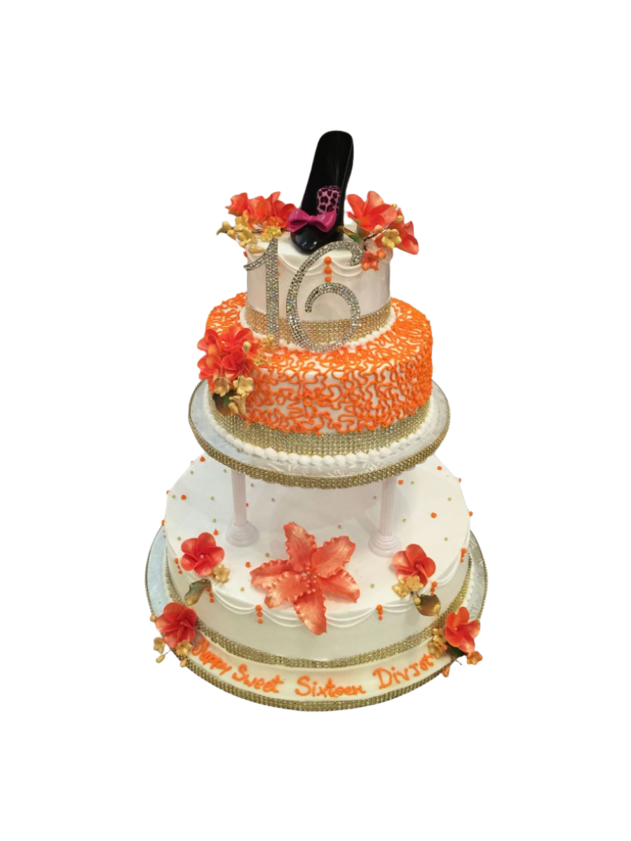 Divjot Sweet Sixteen Cake