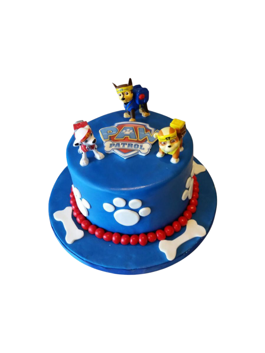 Paw Patrol Fondant Cake