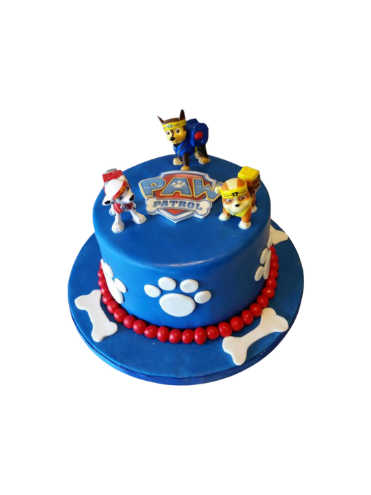 Paw Patrol Fondant Cake