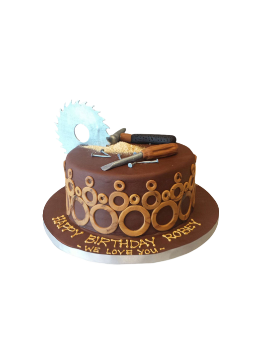 Robey Mechanic Fondant Cake