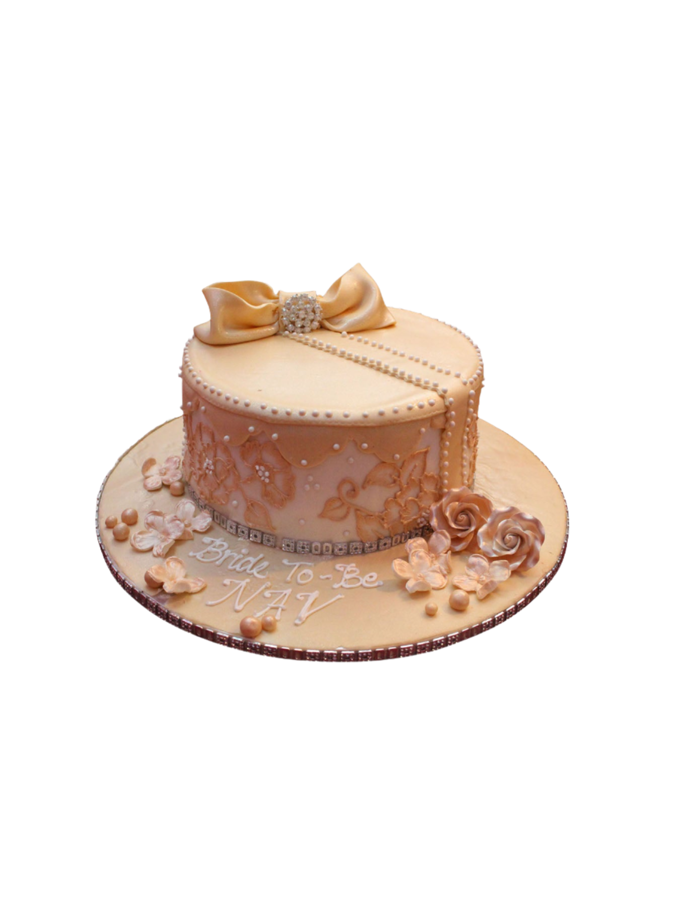 Nav Bridal Shower Cake