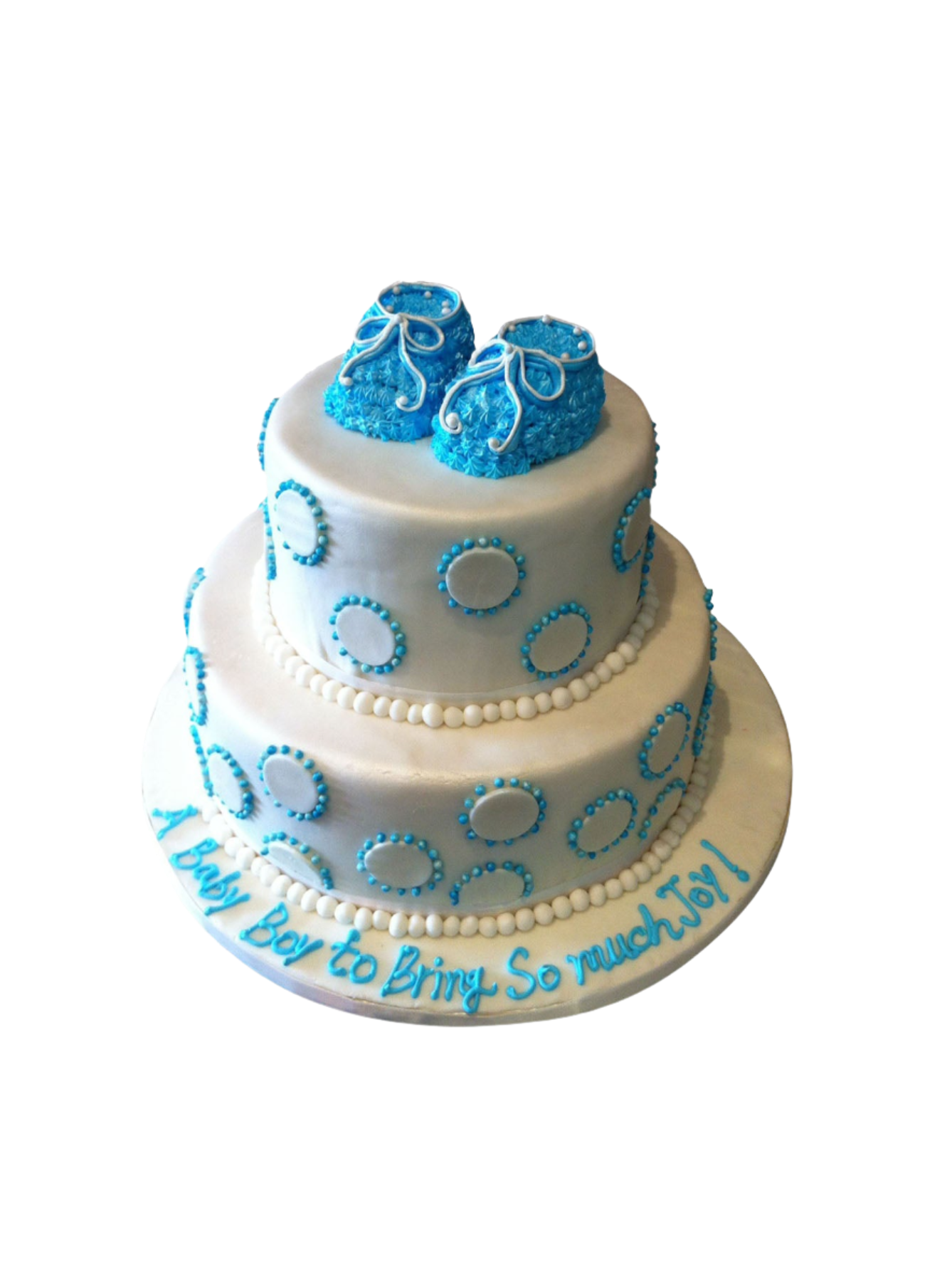 Joy Fondant Bootie Cake